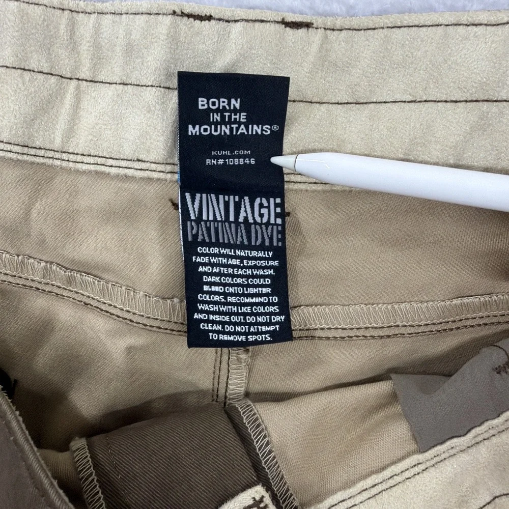 Kuhl RYDR Pants Men's 40X32 Brown Everyday Casual Outdoor Stretch Work Jeans